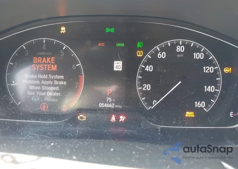 2019 Honda Accord Ex из США, поврежденный, VIN 1HGCV1F48KA162147